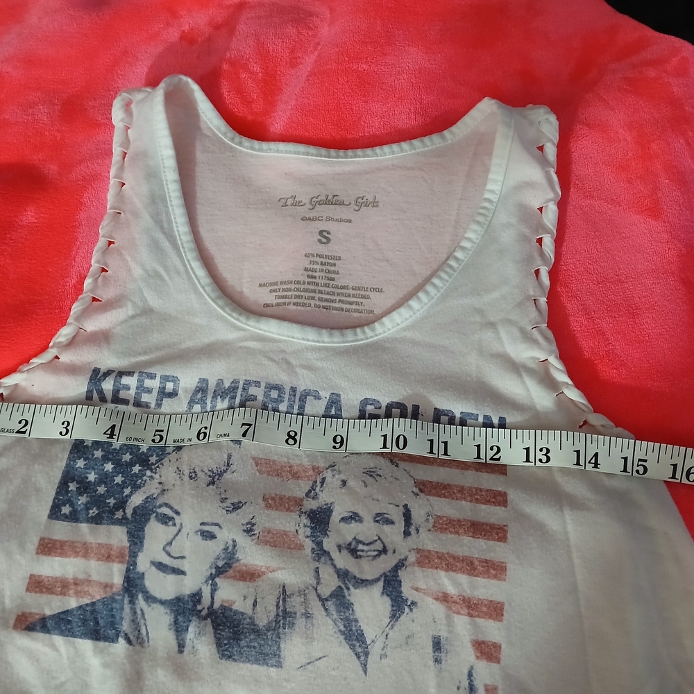 The Golden Girls 'Keep America Golden' Tank Top - Picture 6 of 7